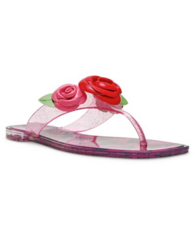 Сандалии Betsey Johnson Women's Trenten Rose Jelly Thong