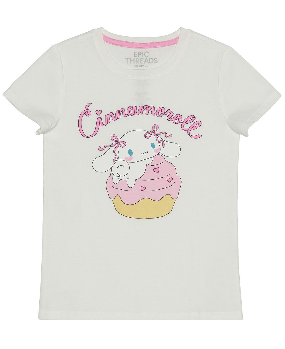 Epic Threads Girls' 4-16 Cinnamoroll Bakery Graphic Short-Sleeve T-Shirt