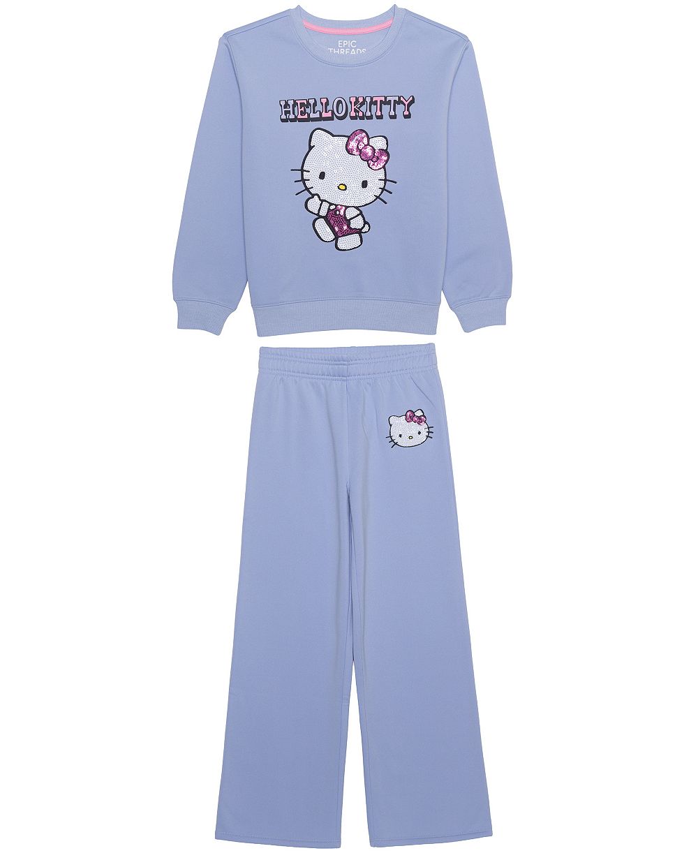 Детский набор Epic Threads Hello Kitty: свитшот и джоггеры, комплект из 2 предметов