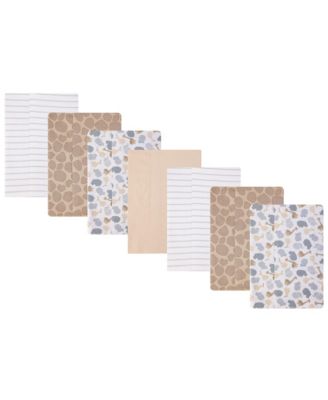 Hudson Baby детская пеленка из хлопка Safari Friends 7-Pack