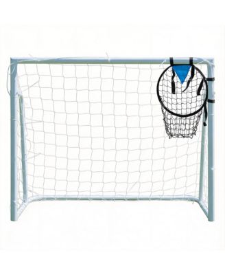 GNUADZ Soccer Goal Backyard Metal 8x6ft Training Equipment Outdoor Sports Gifts