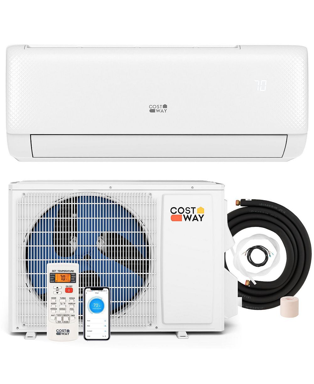 Кондиционер Costway 12000BTU Wifi Enabled Mini Split 22 SEER2115V Inverter