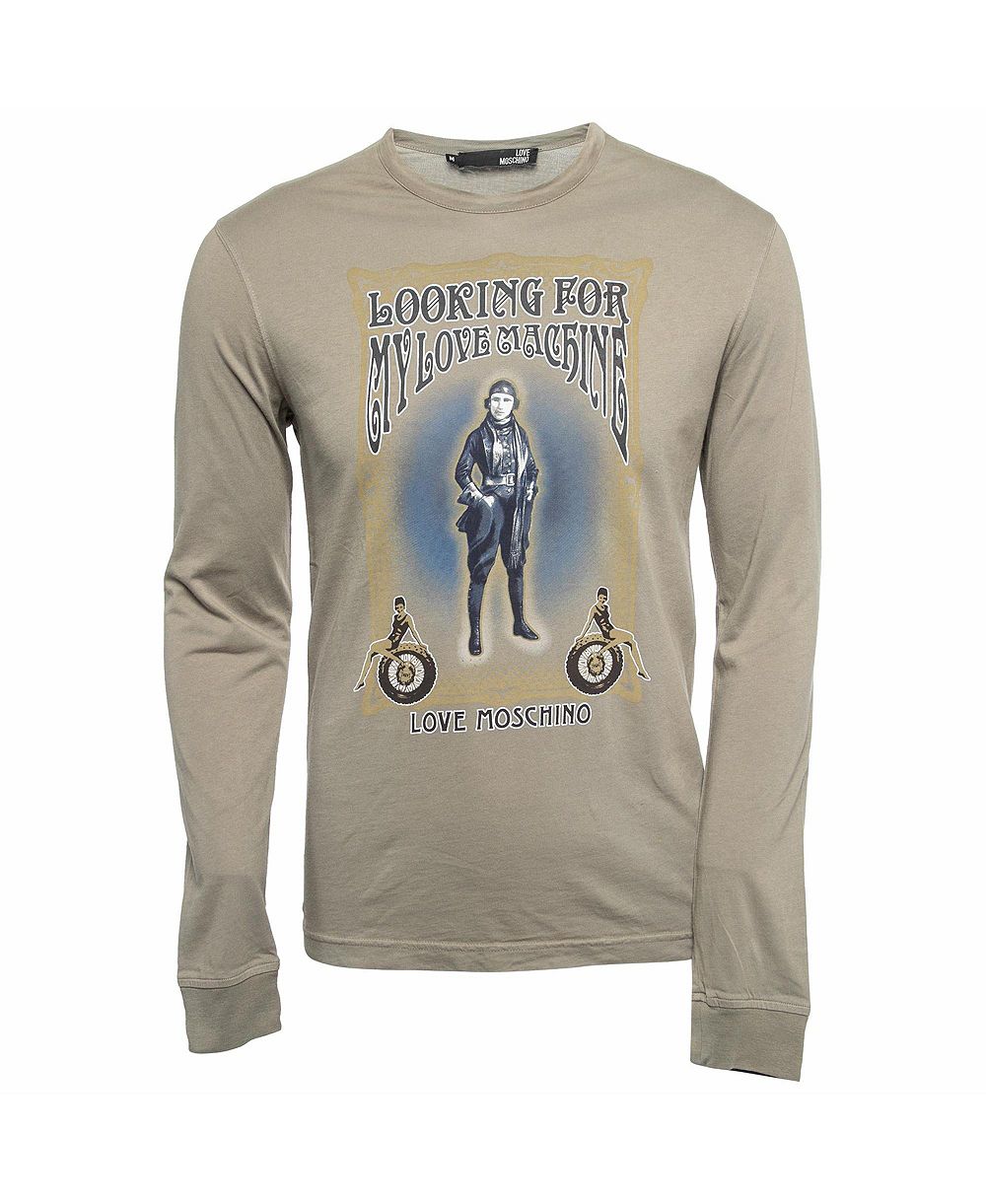 Женский хлопковый топ Pre-Owned Love Moschino