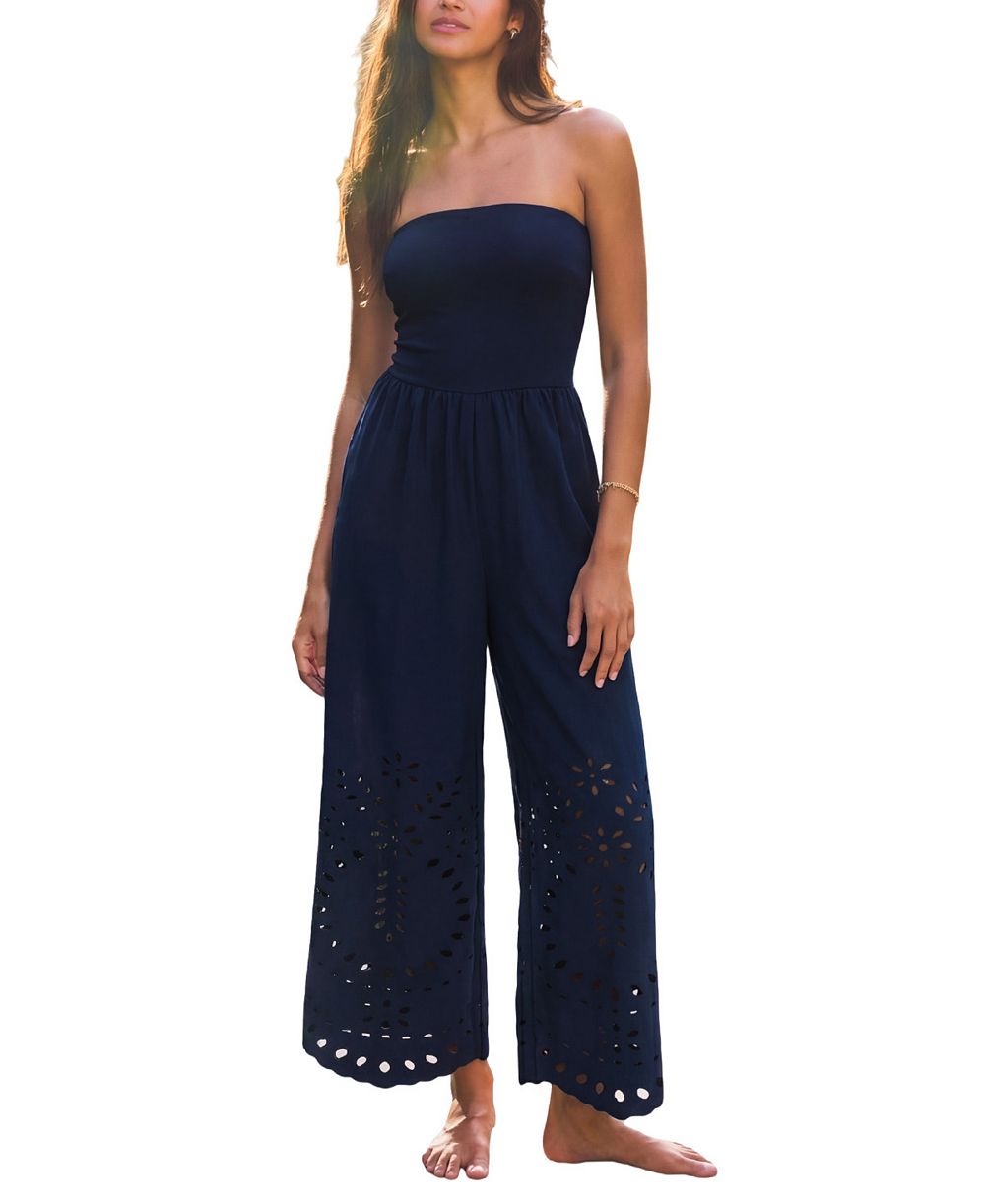 Cupshe Women's V-Neck Zipper Closure Jumpsuit