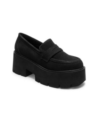 Prologue Shoes Women's Santia Chunky Platform Loafer
