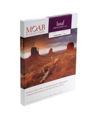 Фотобумага Moab Lasal Photo Matte, двусторонняя, ярко-белая, 235gsm, 13x19", 50 листов