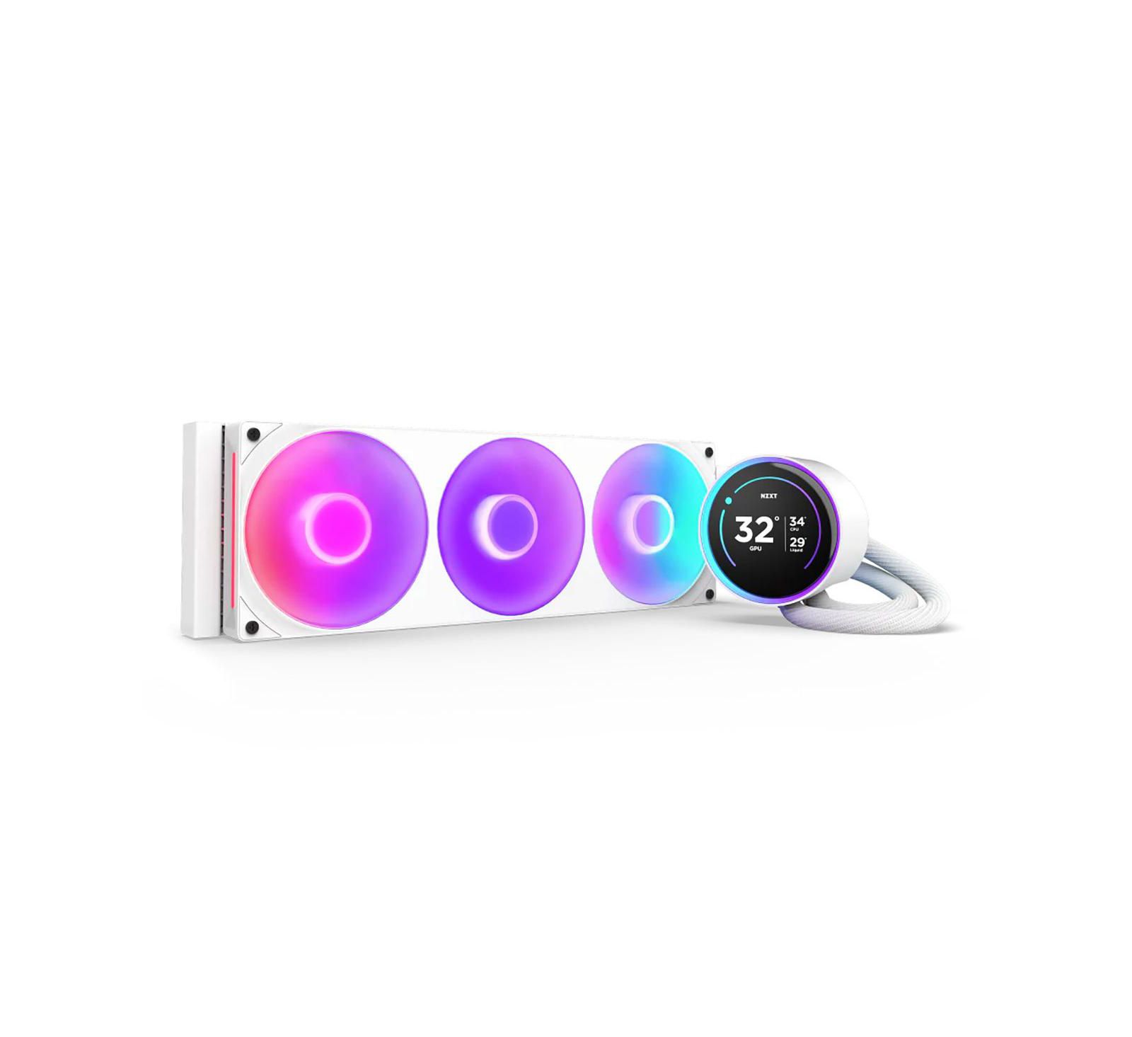 Система жидкостного охлаждения NZXT Kraken Elite RGB 360mm