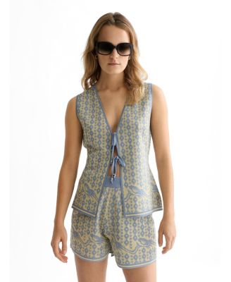 SCOTCH & SODA Women's Scotch and Soda Jacquard Knitted Vest