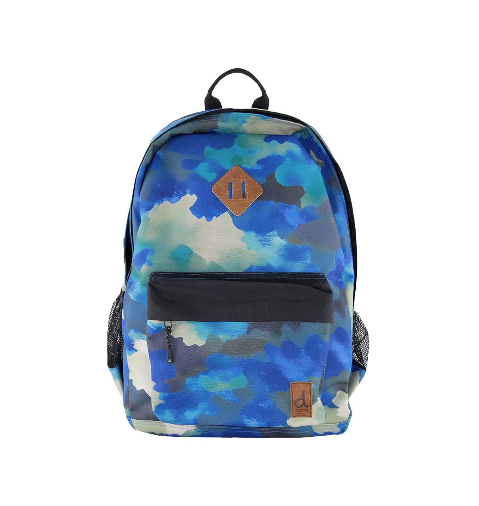 Deux par Deux Little Boy Camouflage Durable Spacious Multi Compartment Backpack
