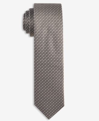 BOSS by Hugo Boss Men's Neat Silk Skinny Tie