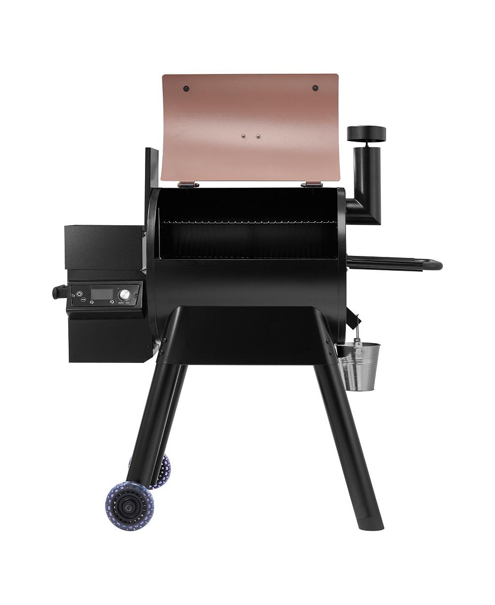 COZITO Wood Pellet Grill Smoker, BBQ Grill with Cook Area and WiFi Control