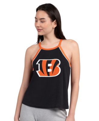 Женский майка G-III 4Her by Carl Banks Black Cincinnati Bengals Redemption Win Slub