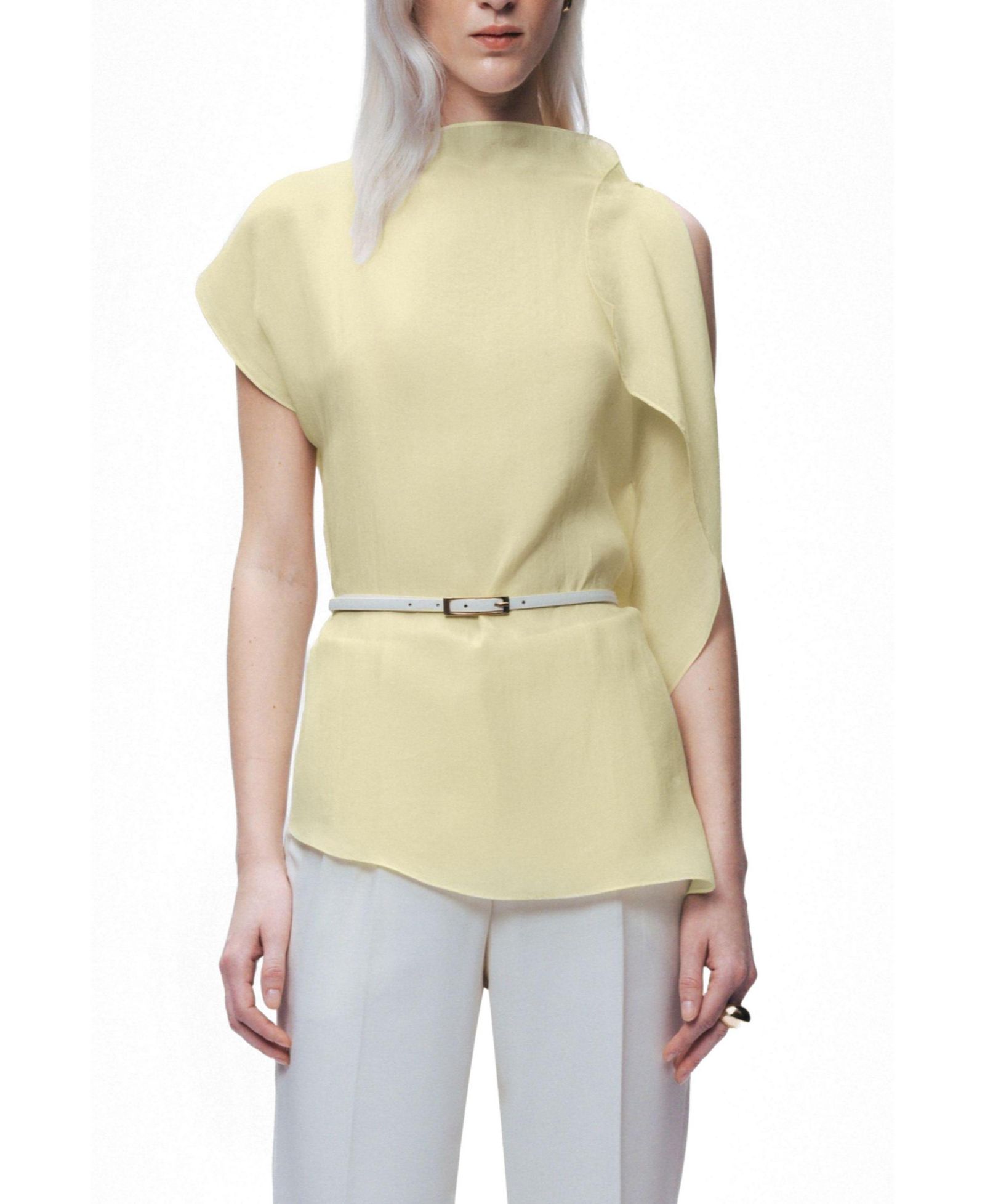 NOCTURNE Women's Sleeveless Woven Blouse