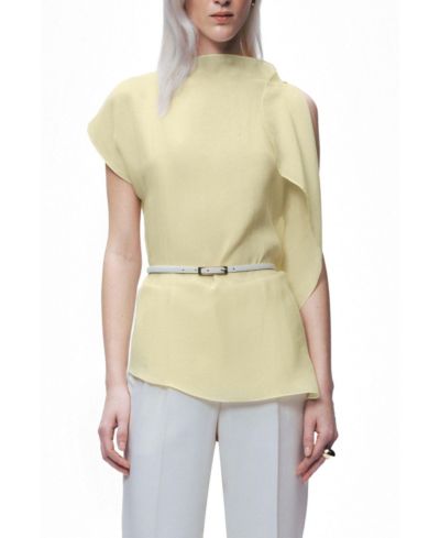 NOCTURNE Women's Sleeveless Woven Blouse