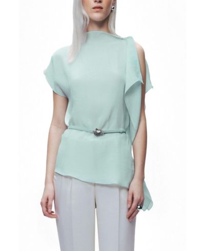 NOCTURNE Women's Sleeveless Woven Blouse