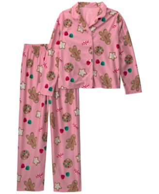 Carter's комплект из 2 предметов для девочек 4-16 лет: топ с длинным рукавом и брюки с принтом имбирного пряника