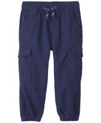 Детские брюки-джоггеры Carter's для мальчиков 2T-5T с карманами-карго на резинке