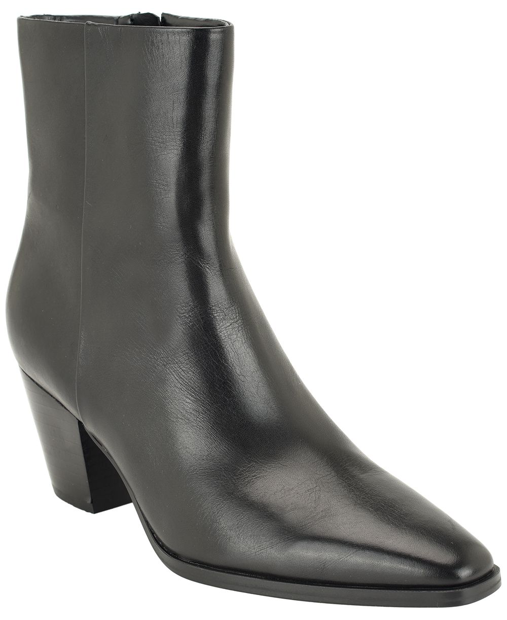 Calvin Klein Women's Hartford Leather Dress Booties