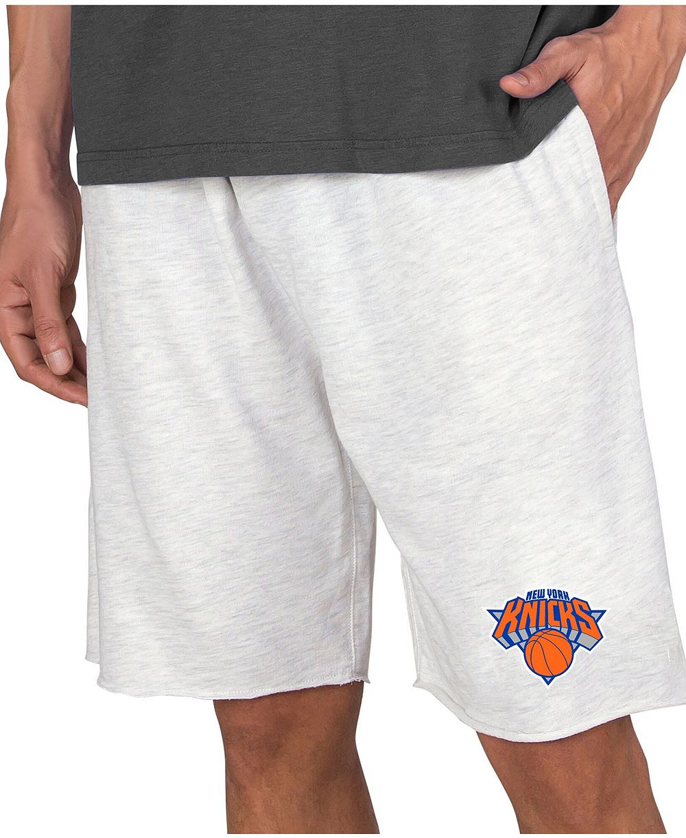 Concepts Sport Men's Cream New York Knicks Mainstream Terry Shorts