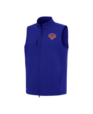 Мужская жилетка Antigua Royal New York Knicks Demand Full-Zip