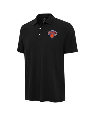 Antigua Мужская черная рубашка New York Knicks Western Polo