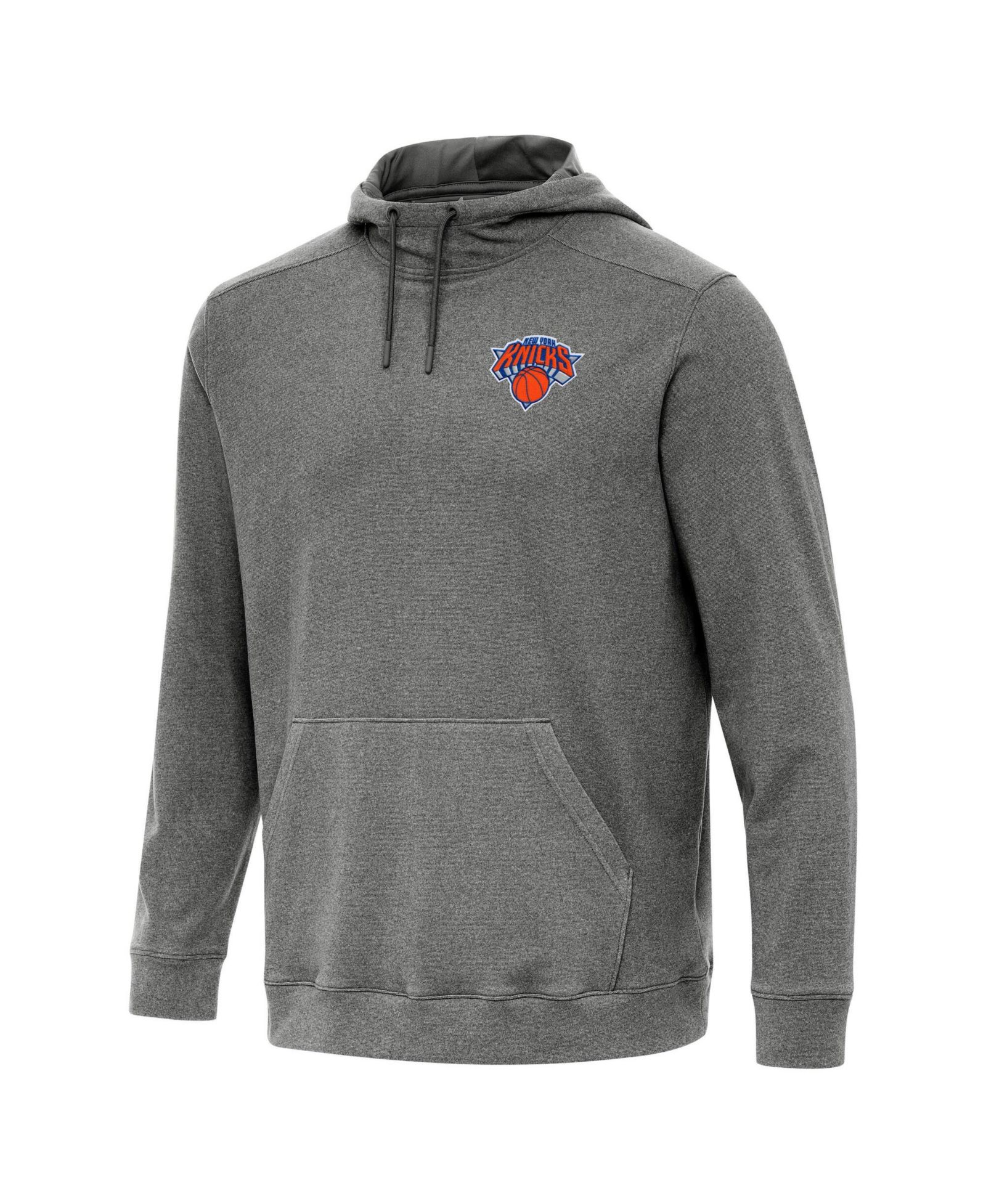 Мужское худи Antigua New York Knicks Cloud Pullover, Heather Black