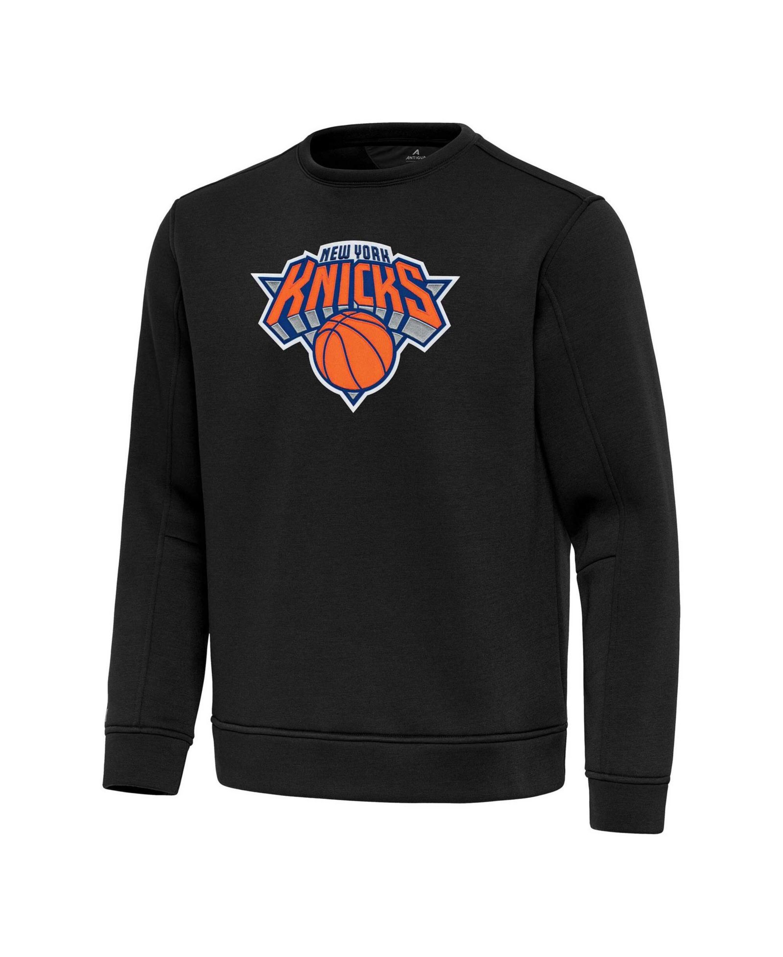 Мужское свитшот Antigua Black New York Knicks Relevant Pullover