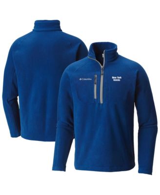Columbia Мужская худи fleece half-zip New York Knicks Fast Trek III Blue