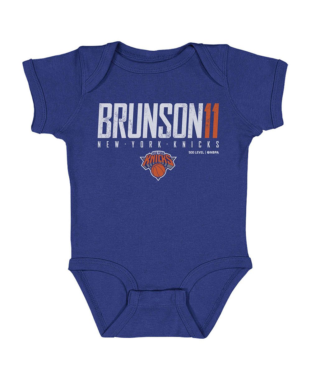 Детский боди 500 Level Jalen Brunson Blue New York Knicks Elite
