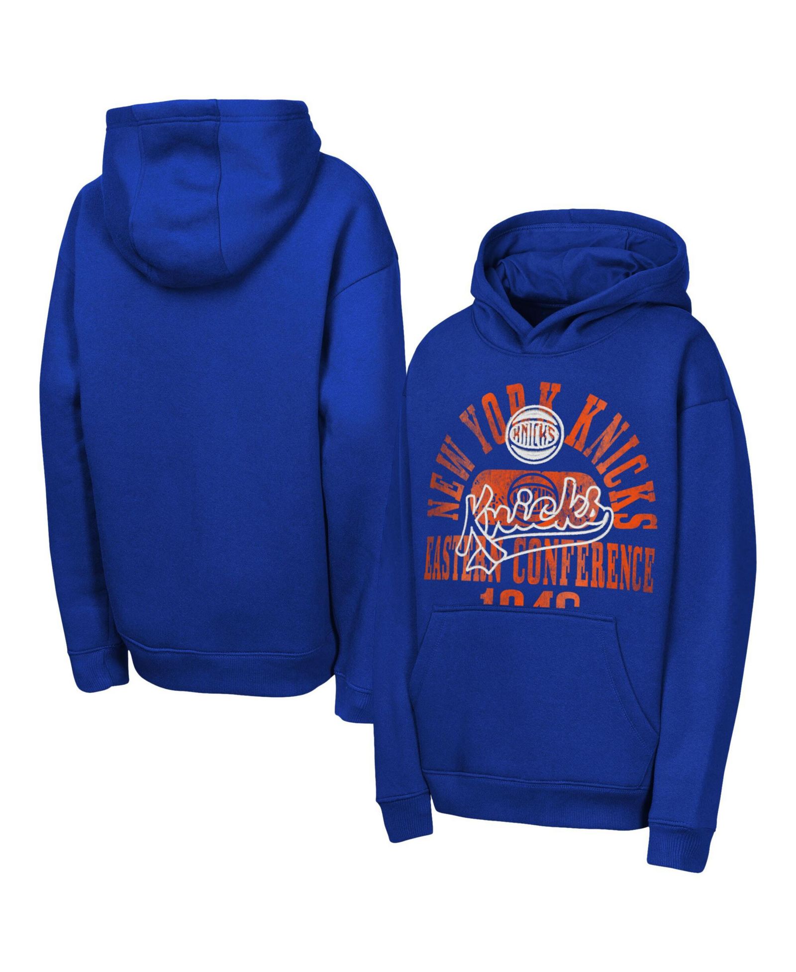 Худи Outerstuff New York Knicks Sweep для мальчиков и девочек, синее