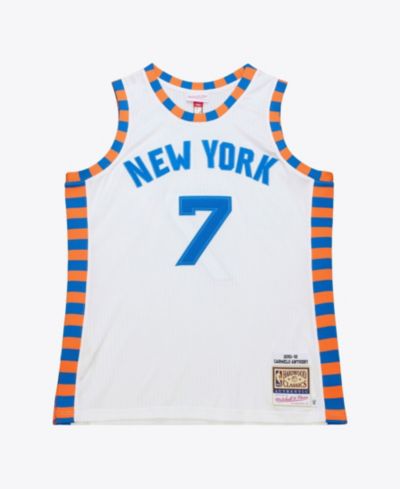 Mitchell & Ness Мужская джерси Carmelo Anthony New York Knicks 2015-16 Hardwood Classics