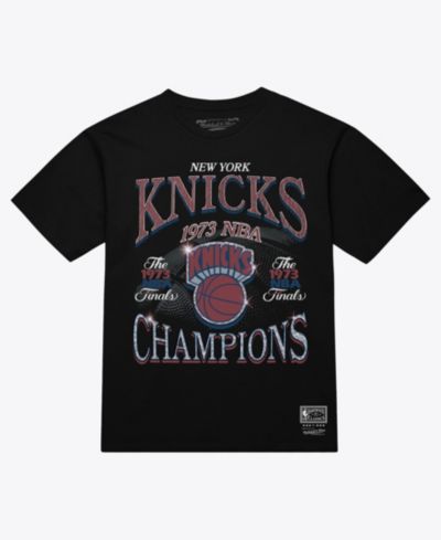 Mitchell & Ness Men's Black New York Knicks Champions Era T-Shirt