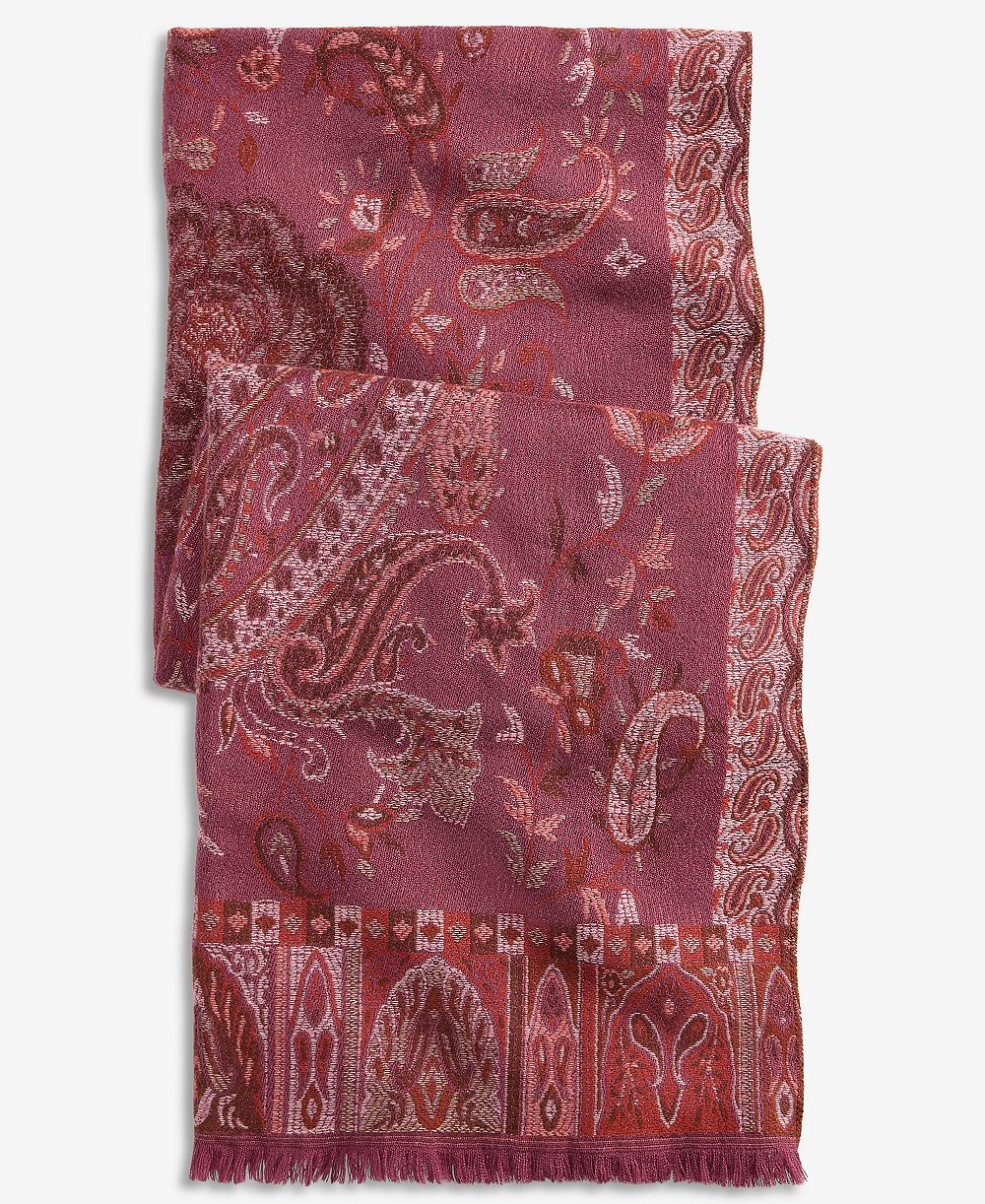 Style & Co Женский жаккардовый шарф с цветочным узором Paisley