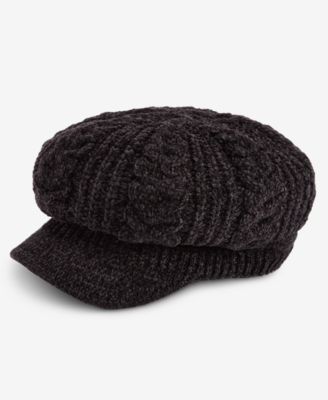 Женская шапка Style & Co Slouchy Chenille Cable-Knit Cabbie Hat