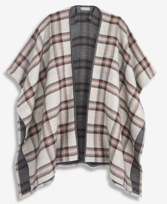 Style & Co Women's Grid Plaid Topper, Macy's Exclusive