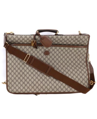Pre-Owned Gucci Retro Interlocking G Garment Bag GG Coated Canvas