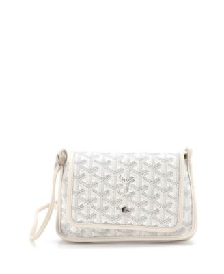 Б/у клатч-кошелек Goyard Plumet из покрытого холста