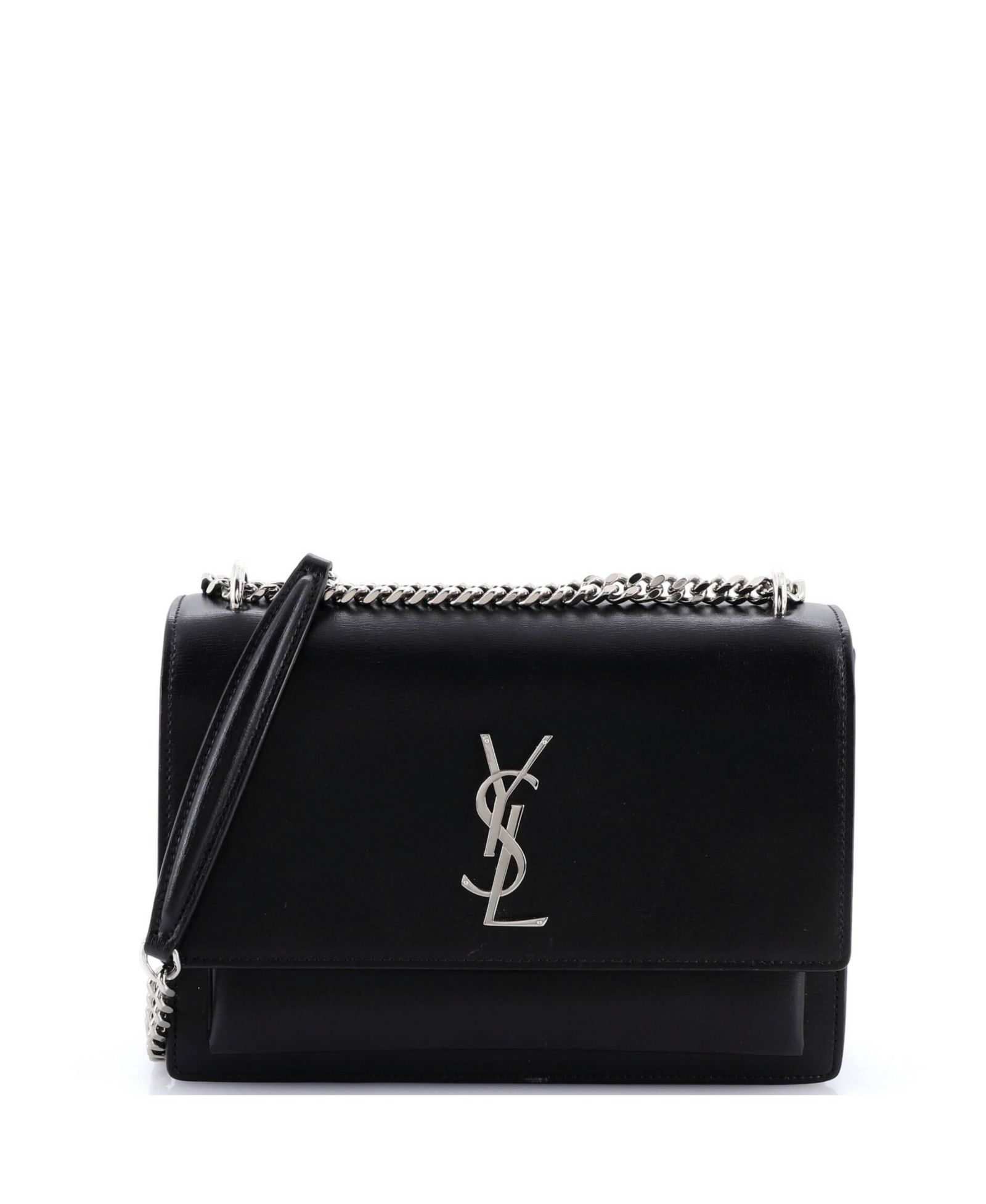 Pre-Owned Saint Laurent Medium Sunset Crossbody Bag Leather