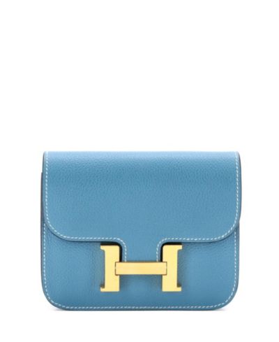 Pre-Owned HERMÉS Constance Slim Wallet Evercolor