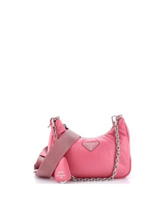 Б/у сумка Prada Small Re-Edition 2005 Shoulder Bag Nappa Leather