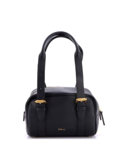 Сумка Mulberry Mini Boston Leather Pre-Owned