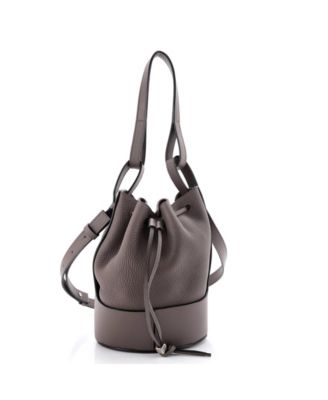 Pre-Owned Loewe Small Balloon Bucket Bag Leather