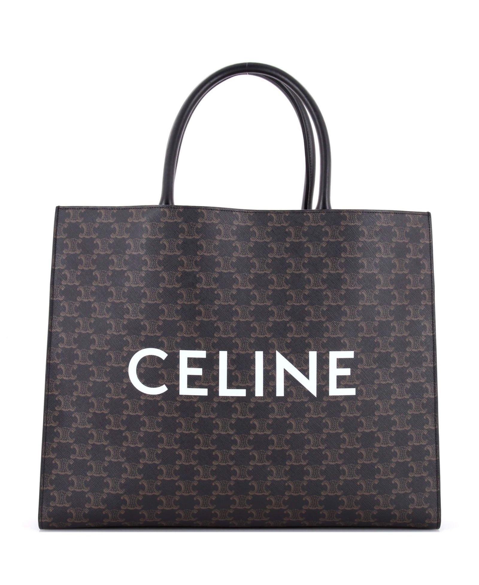 Celine горизонтальный тоут Cabas с логотипом