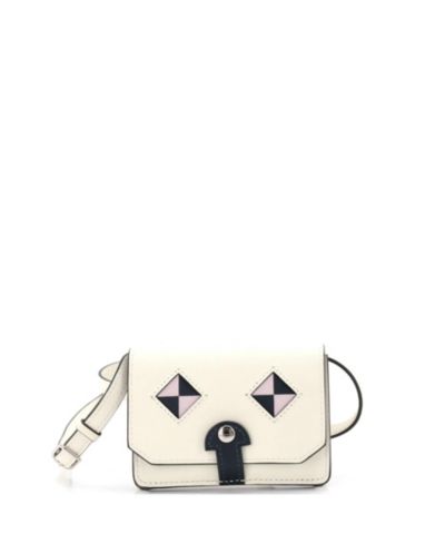 Pre-Owned HERMÉS держатель для карт Chien со ремешком Swift и Chevre Mysore