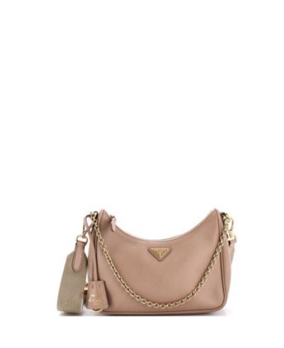Сумка через плечо Pre-Owned Prada Small Re-Edition 2005 из кожи Saffiano