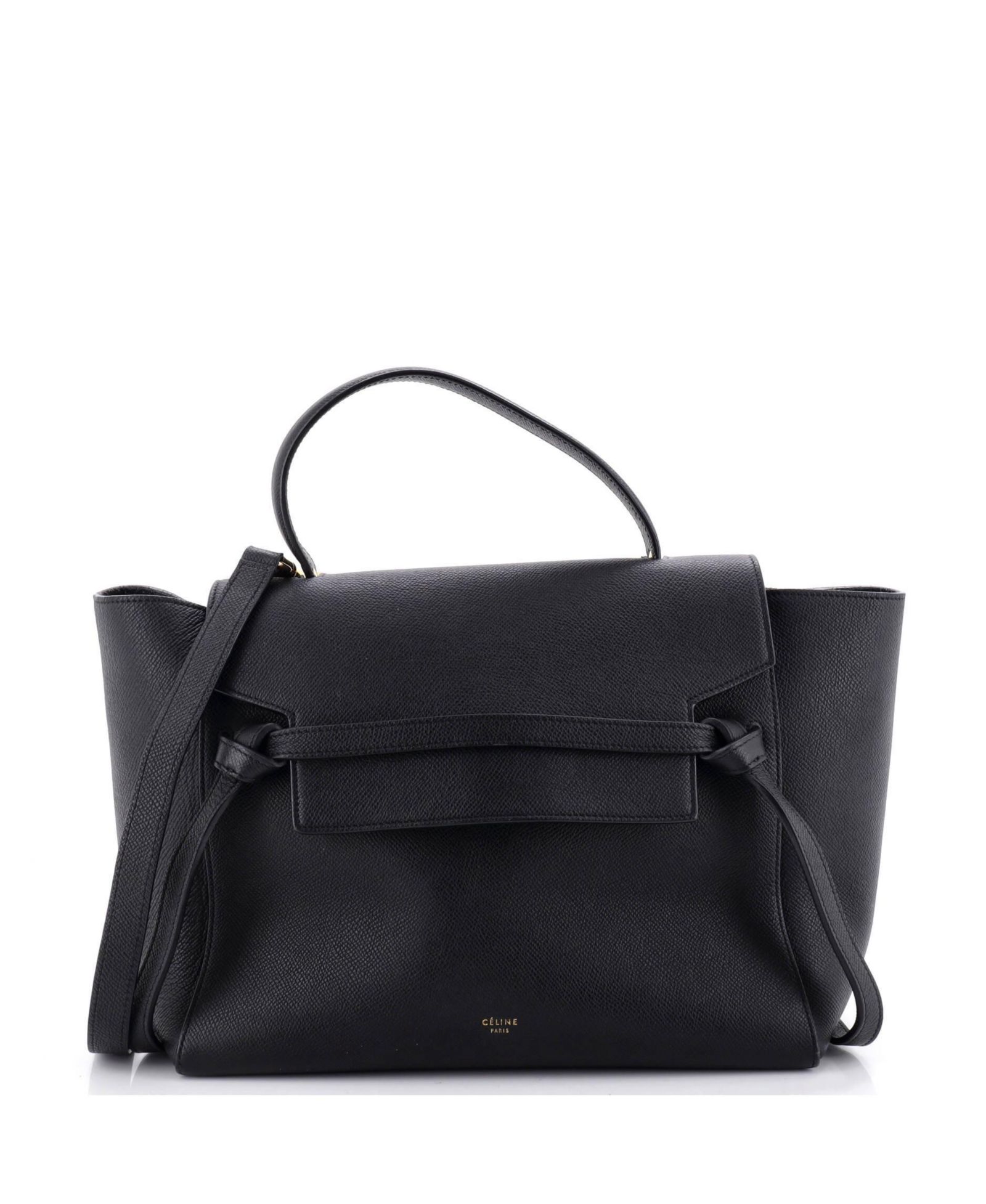 Pre-Owned Celine Mini Belt Bag Textured Leather
