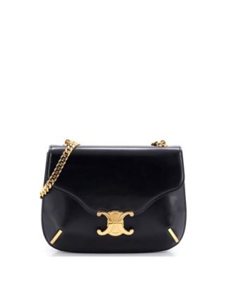 Сумка через плечо Pre-Owned Celine Small Besace Triomphe Smooth Calfskin