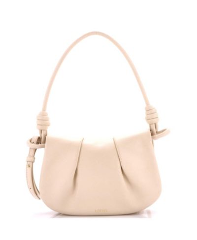 Pre-Owned Loewe Paseo Shoulder Bag Leather