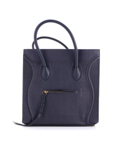 Сумка Celine Medium Phantom из тисненой кожи