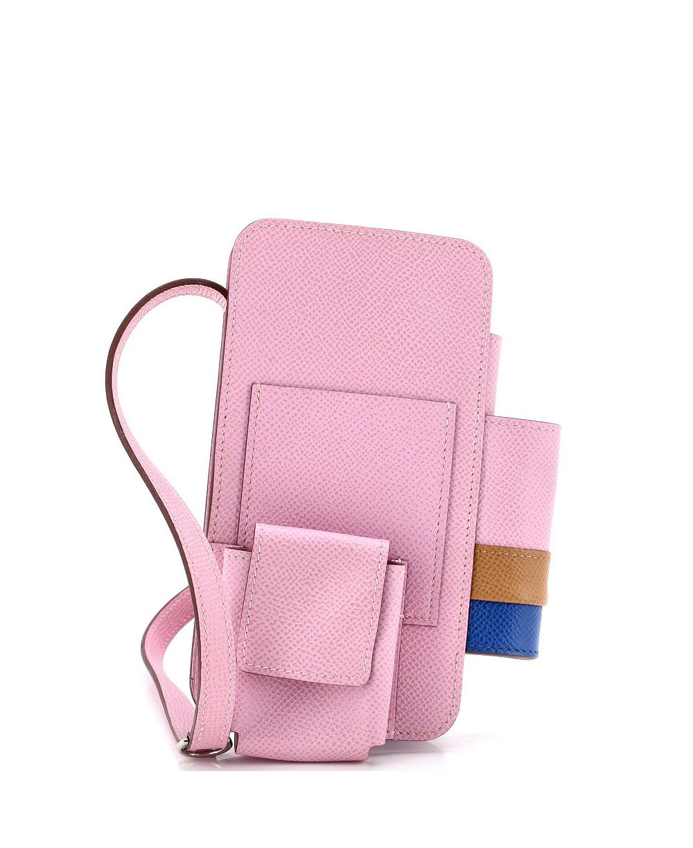 Pre-Owned HERMÉS Hermesway Phone Case Crossbody Bag Epsom